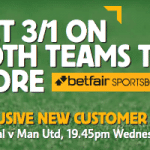 Arse v ManU Betfair